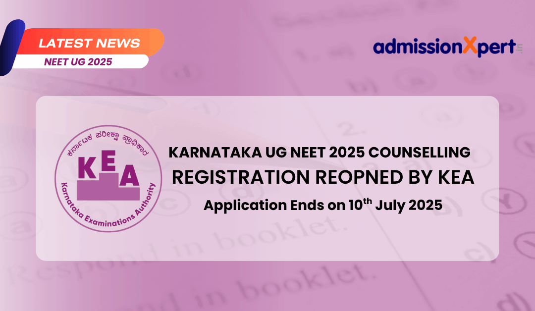 KEA AYUSH Counselling 2026 Registration Reopened – Check the process & next steps
