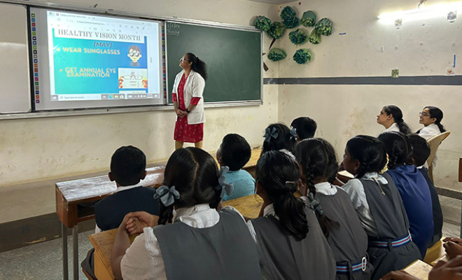 KTG Ayurvedic Medical College & Hospital, classroom
